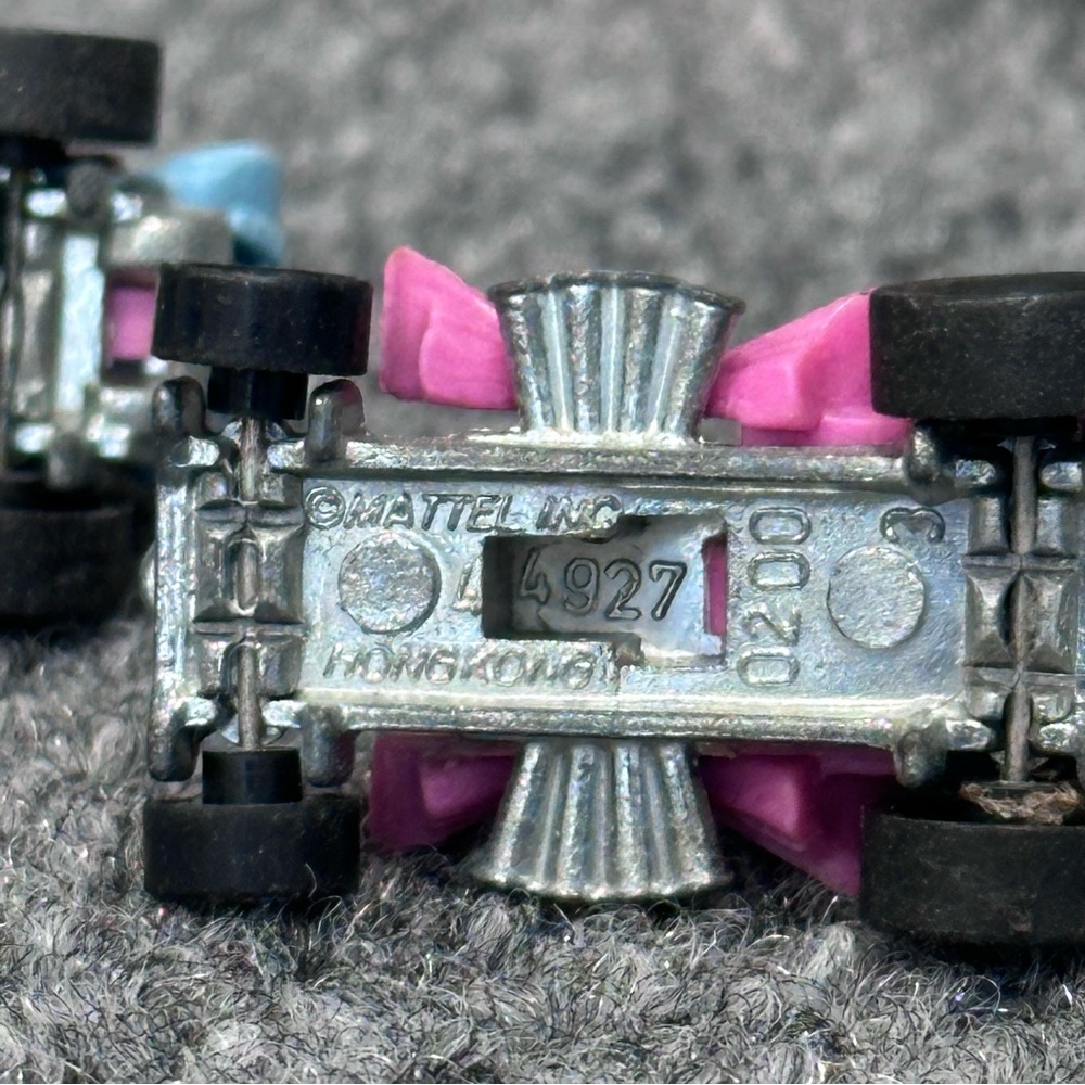 Vintage lot Zowees 70s Mattel Hot Wheels miniature 1/125 scale cars set of 5 - Picture 7 of 12